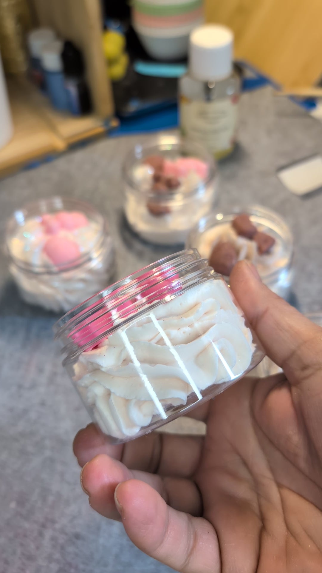 Crème fouettée parfumé