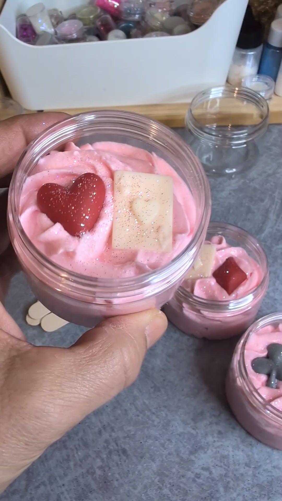 Crème fouettée parfumé