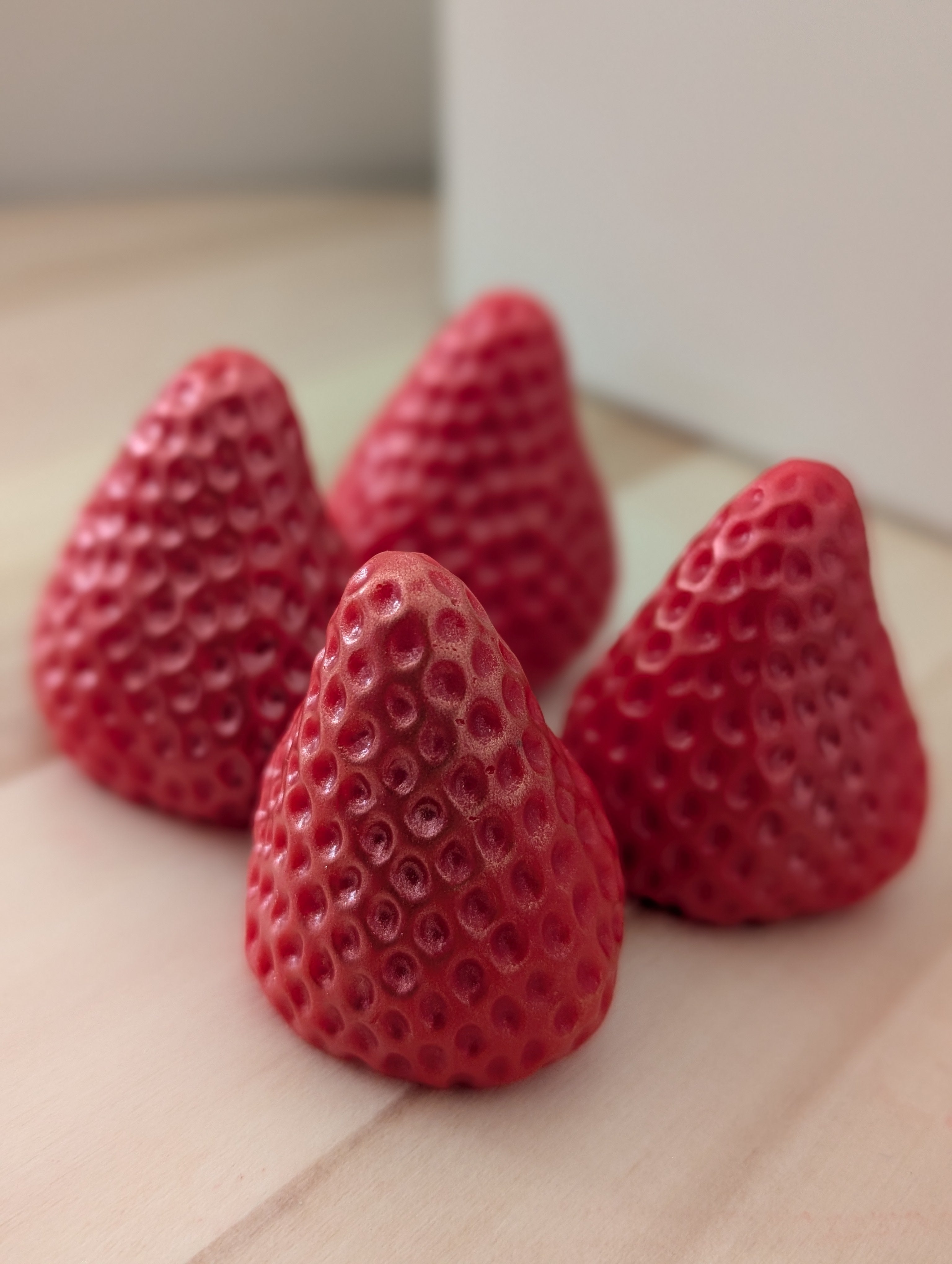 Fondant parfumé fraise