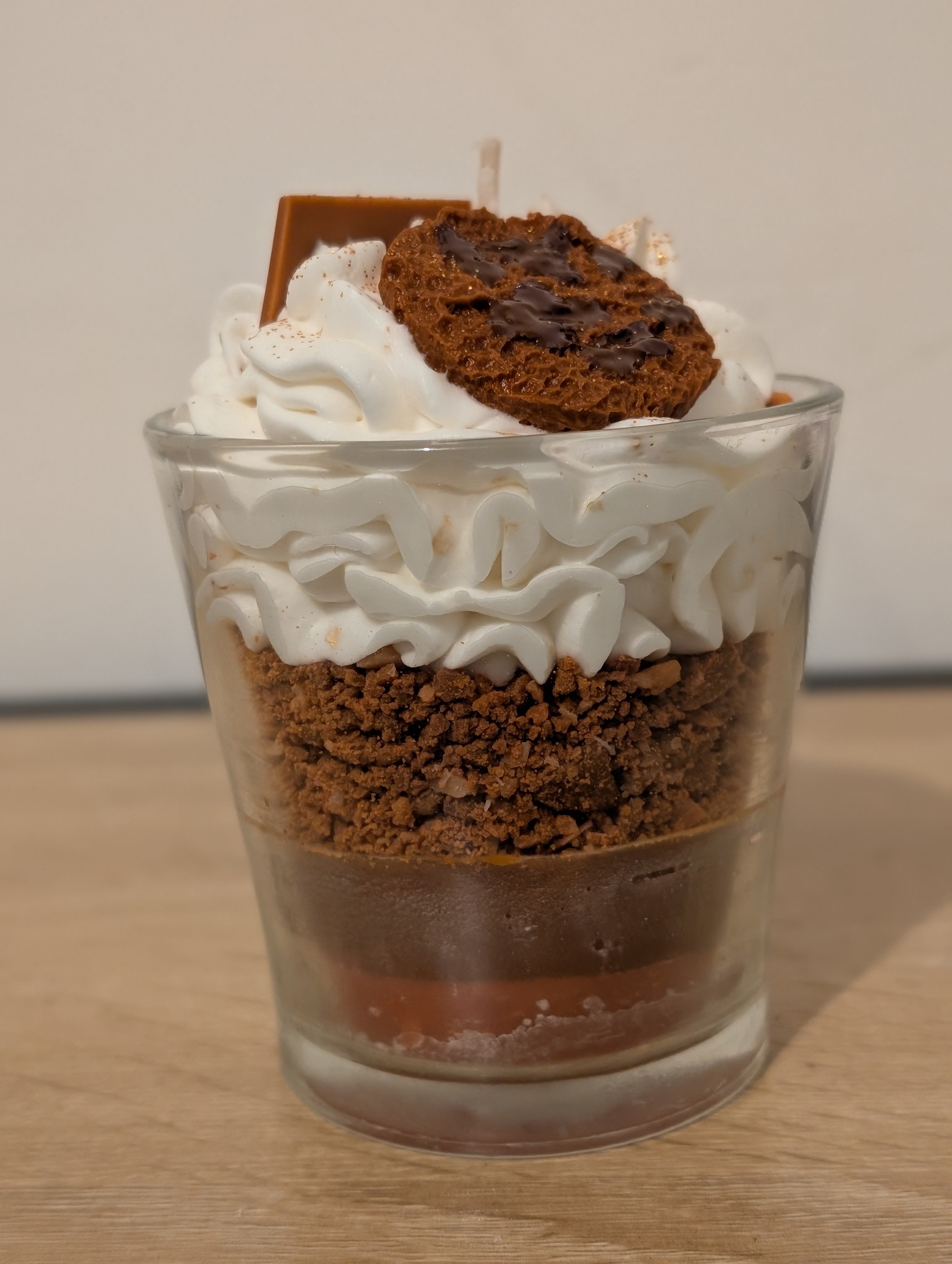 Bougie gourmande cookies chocolat