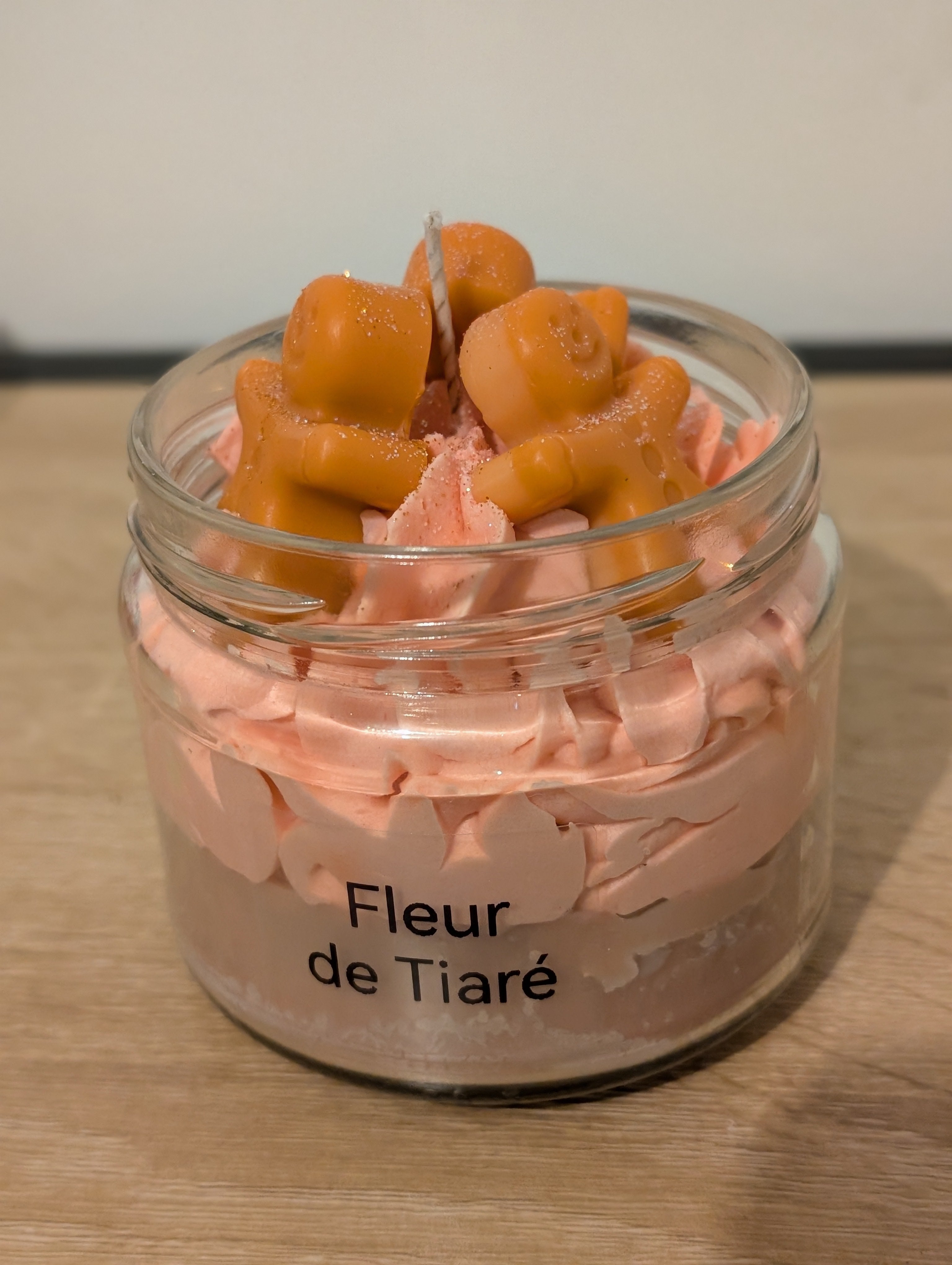 Bougie gourmande fleur de Tiaré