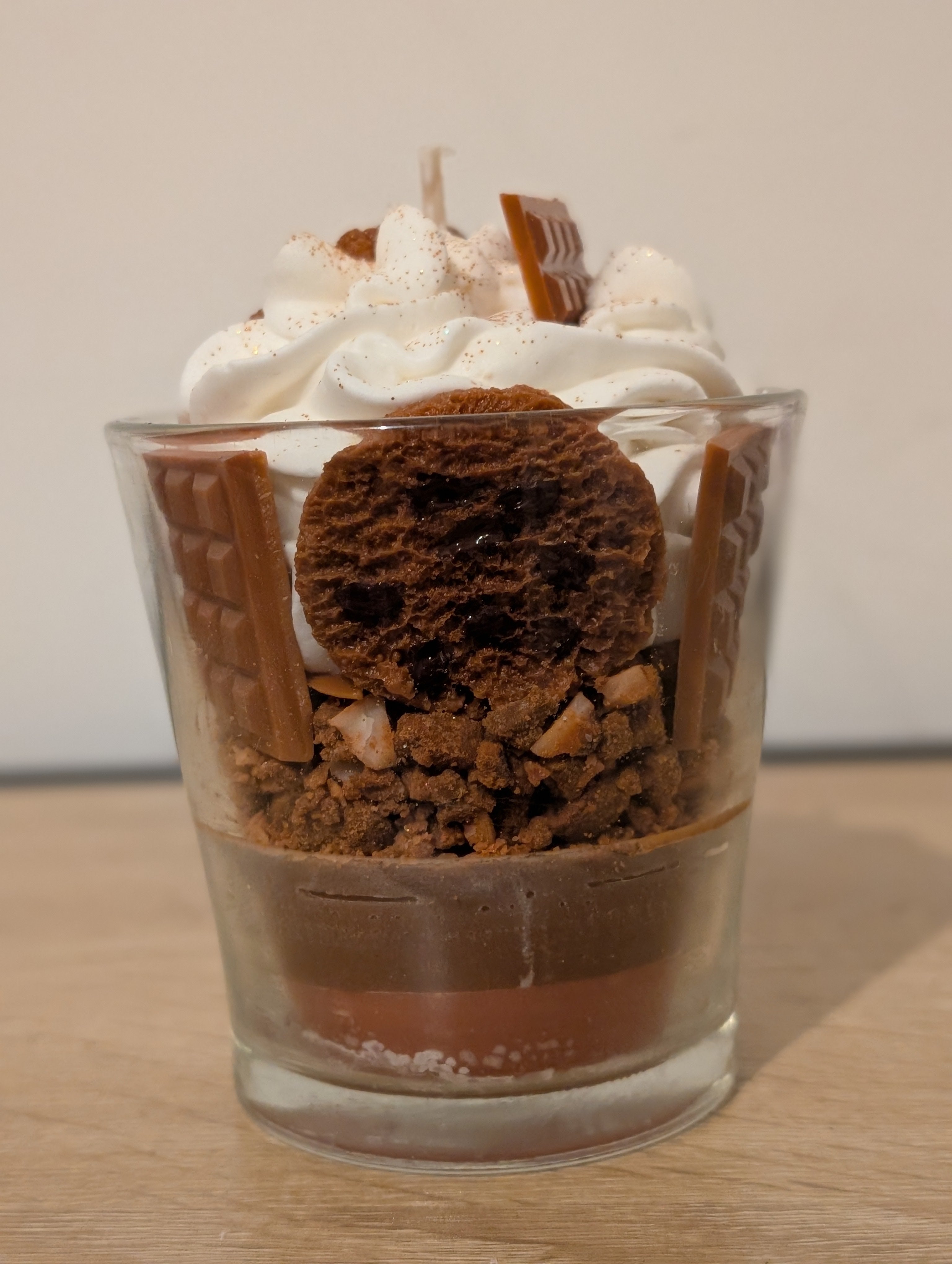 Bougie gourmande cookies chocolat