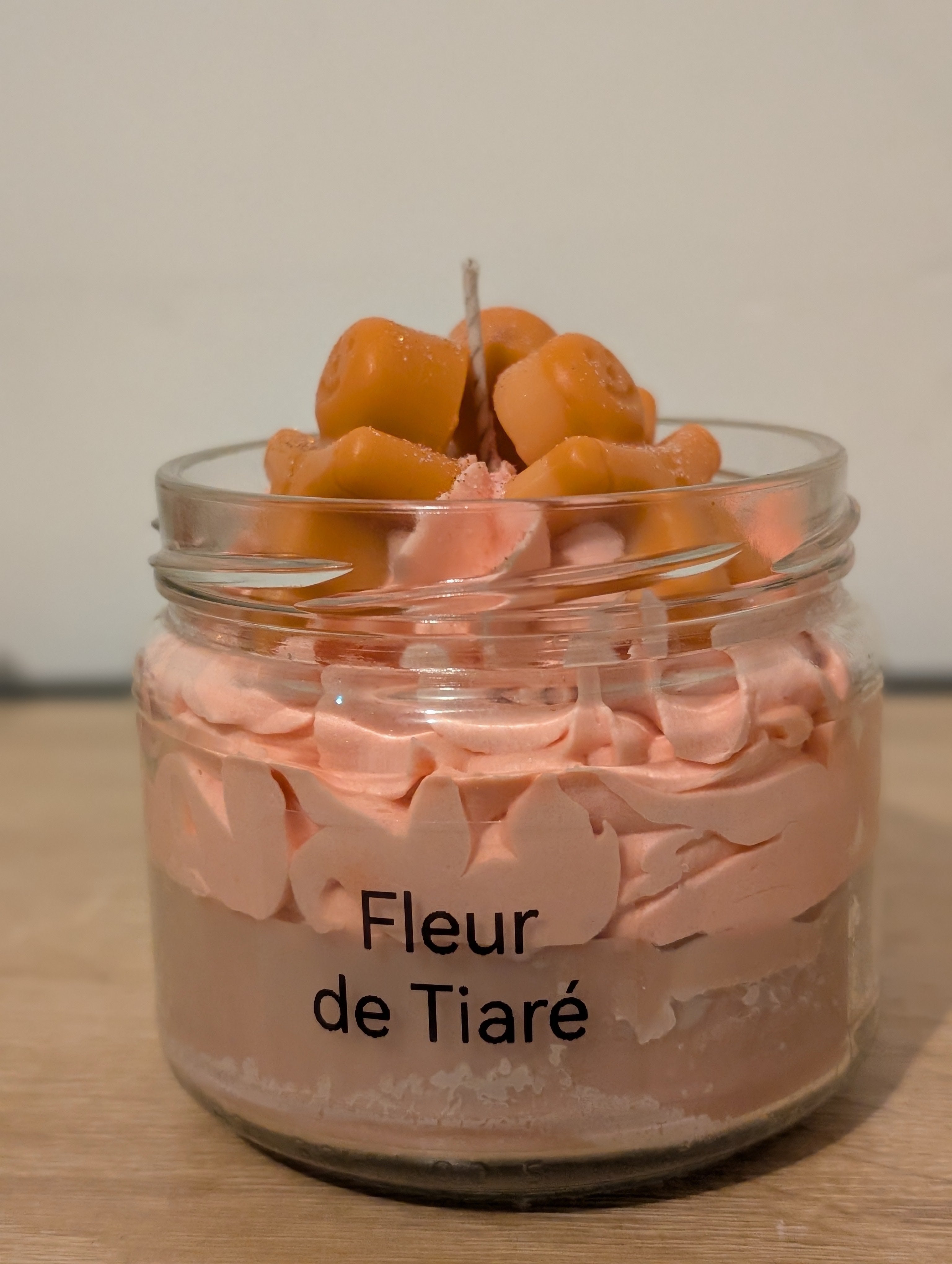Bougie gourmande fleur de Tiaré