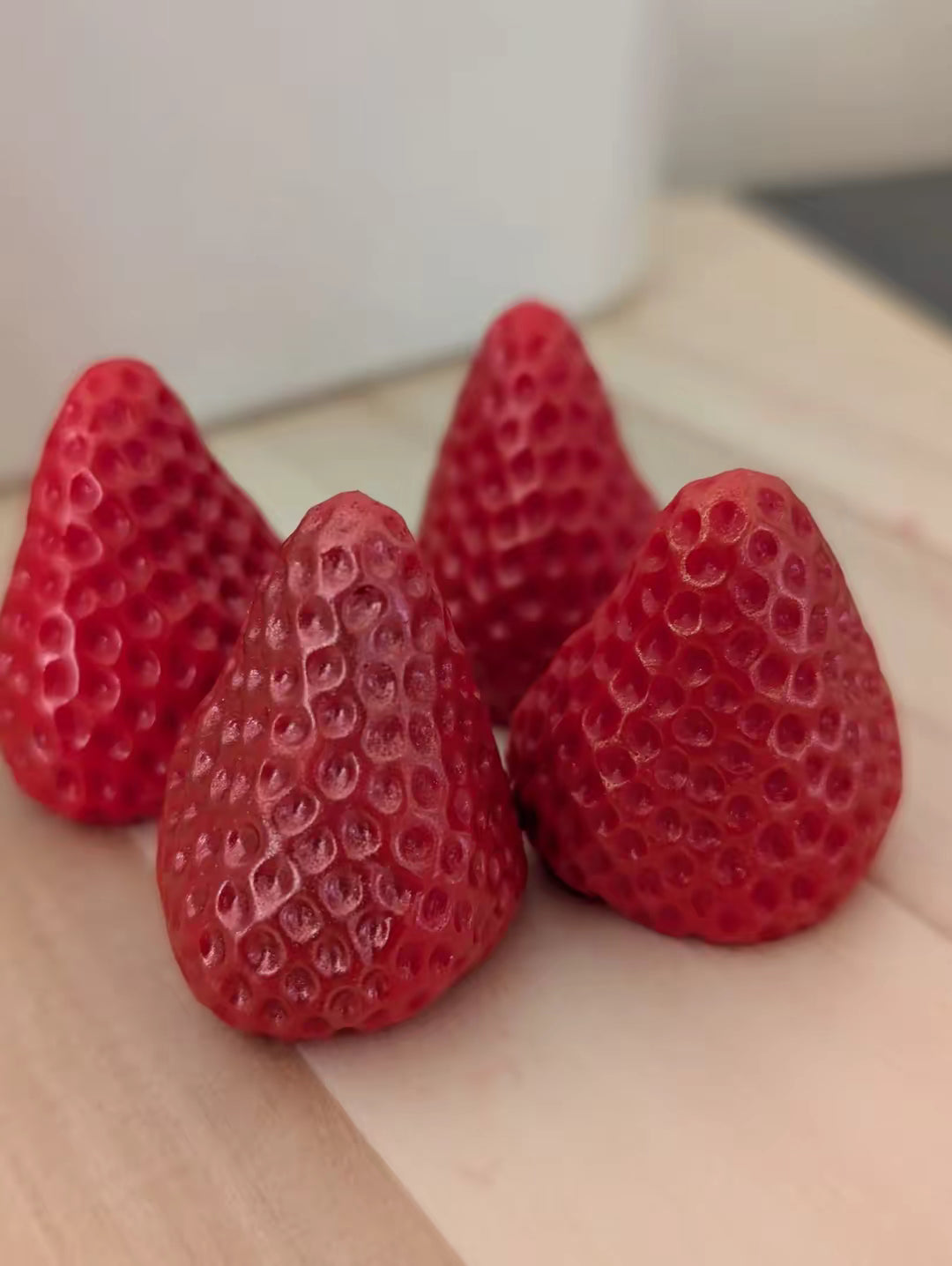 Fondant parfumé fraise